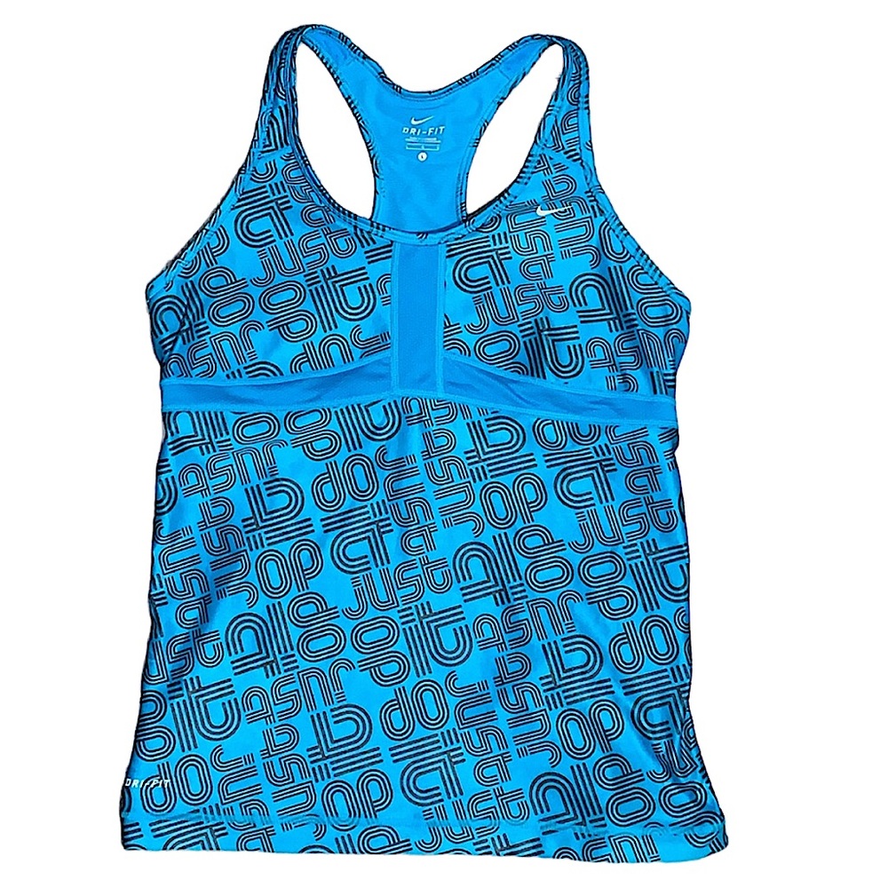 NIKE:  Women’s DriFit Athletic Graffiti Logo Tank Top - Size Large